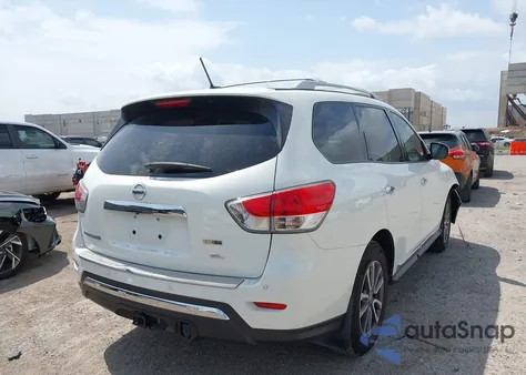 2014 Nissan Pathfinder Sl from USA, damaged, VIN 5N1AR2MN1EC708514